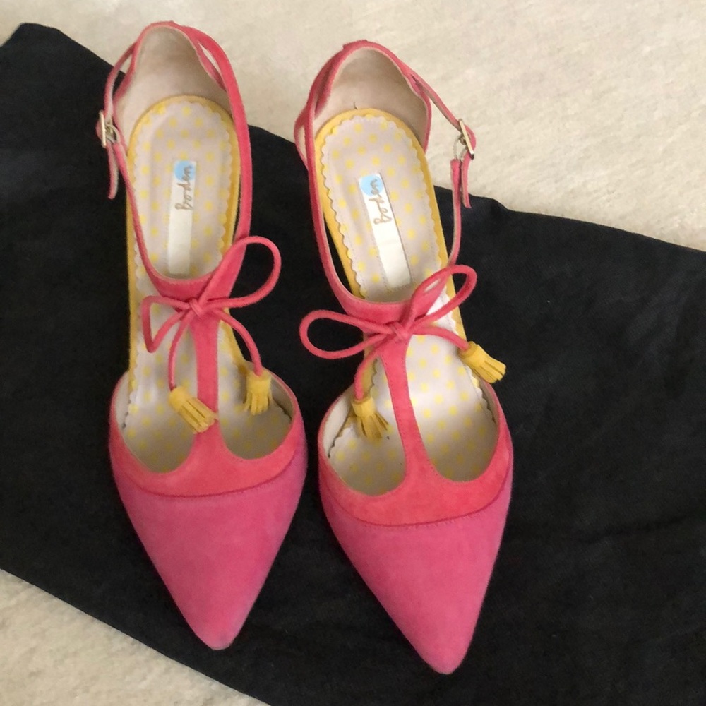 Boden Punk Suede pumps, 38 1/2